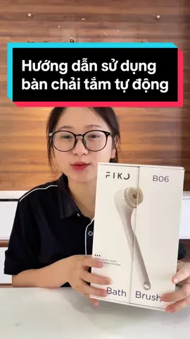 Còn bác nào chưa biết cách sử dụng bàn chải tắm thì nhớ xem hết video này nha #fikovn #banchaitam #huongdansudung 