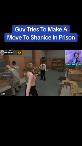 Guv tries to make a move to shanice in prison!! #gta #fyp #viral #pcgaming #gtaclips #roleplay #uniquerp #gtarp #100k #1million #foryoupage 