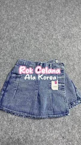 Rok Celana Jeans Anak Perempuan, ala ala korea nih bun chekout di keranjang kuning atau Join Live setiap hari yaa !! #rokcelana #rokjeansanak #rokanak #fashionanak 