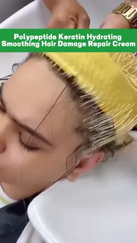 【New Upgraded Bottle】10 seconds to smooth hair💖💖Protein hair cream, hair becomes smooth after application. 🫶🏻 But this little thing is very soft and smooth♡ And it smells good too🥺 🫶🏻 It is a good product to take care of your hair and make it beautiful. 🫶🏻Affordable price #SalonSecrets