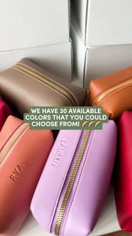 Are you looking for on-theme gifts for your special day? Whether you have a specific wedding/birthday color, or you want your gifts, giveaways, & souvenirs on brand... Mitsa Co. got you! We have 30 leather colors that you can choose from 🎨 #weddinggiftsideas #weddingideas #weddingsouvenirsph #weddingsouvenirs #weddingsupplierph #weddingtiktok #supplierph #weddingcolors 