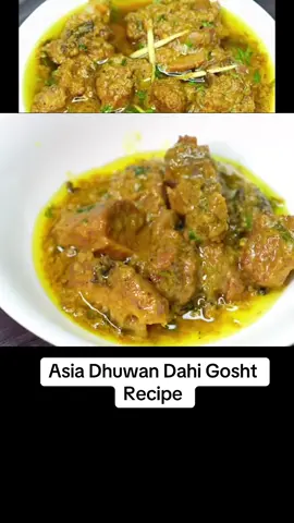 Dhuwan Dahi Gosht Recipe #rutbakhankitchen #fyp #viral #canada #foryou 