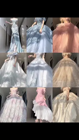 Collection of prom dresses✨ #viral #fypシ゚viral #fyp #dress #douyin #princessdresses #promdress #partydress 