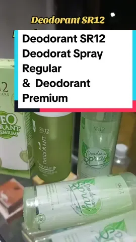 Deodorant SR12 Deodorat Spray Regular & Deodorant Premium #SR12 #Deodorant #Deo #DeodorantSR12 #DeodorantSpray #deodorantpremiumsr12 #deodorantspraysr12 #bauketek #baubadan 