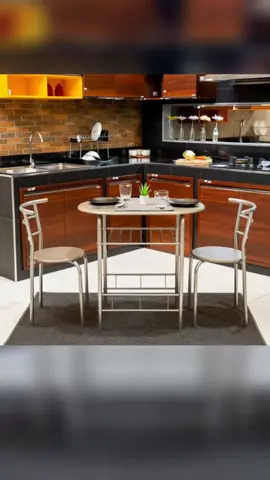 DECOS ชุดโต๊ะอาหารเมลามีน 2 ที่นั่ง รุ่น ทูน่า สีเทา [ไม่รวมประกอบ] |ZWF|