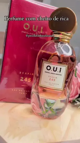 Desperte o seu poder feminino com O.U.I 245, a essência da elegância e sedução em cada gota. Deixe sua marca por onde passar com essa fragrância única e envolvente. #oui #oboticário #245scarpin #cheiroserica #explore #explorar #fy 