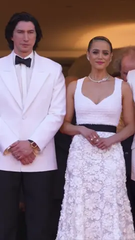 Megalopolis premiered at Cannes Film Festival yesterday and with their star studded cast including Shai LaBeouf, Grace VanderWaal, Nathalie Emmanuel and Adam Driver, the glamorous red carpet setting was perfect ❤️ #celeb #celebs #celebrity #celebrities #celebnews #redcarpet #cannes 