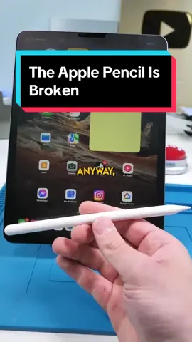 Apple Broke the Apple pencil… #applepencil #ipadpro 