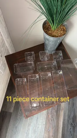 Perfect container set for organizing your fridgerator! #organizedhome 