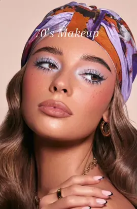 70’s makeup is a vibe!! ✌🏻☮️✨ Here is a quick and easy 70’s makeup glam 🫶🏻  #70smakeup #70sglam #70s #retromakeup #makeup #glam #fullglam #fyp #foryou 