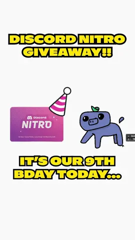 ty for 9 years of Discord <3 reply with 