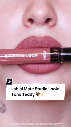 ¿Un labial WOW a un precio WOW? 😍 Labial Mate Studio Look de Cyzone en Tono Teddy 🤎 hermoso acabado mate hasta por 24 horas que no reseca ni transfiere, ahora con más hidratación 💧✨ #Cyzone #StudioLook #StudioLookCyzone #labialviral #labialmate #labialmatecyzone #labialmatestudiolook #labial #labials #labiosperfectos #labiosbonitos #labiosgrandes #labioshidratados 