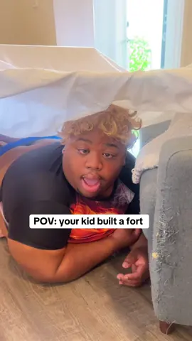 Pov: your kid built a fort 