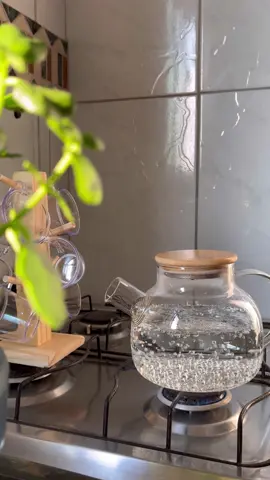 Chaleira de vidro que pode ir ao fogo 🔥 ?  Já tenho o meu item de cozinha PREFERIDO 🫖🤍✨  Comenta aqui “eu quero” que te envio o link vizinha 🥰 #donadecasa #dica #dicas #cozinha #cafe #homedecoration #homedecor #coisasdecasa #explore #explorepage #dicasdecasa 