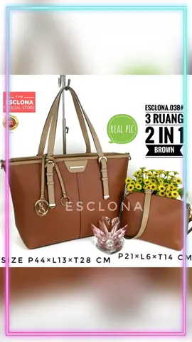 Esclona Tas Wanita Totebag Ori#tas #tasselempangbahu #fyptas 
