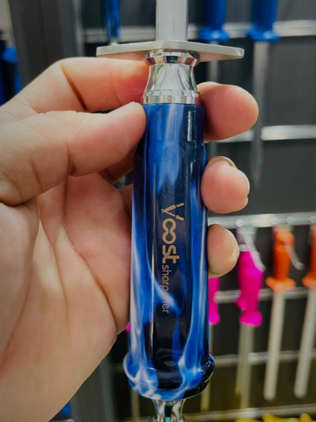 Liếc vuông 2 mặt bóng và nhám 12inch, lưỡi làm từ thép k gỉ mạ titan cả 2 mặt bóng và nhám, nhập khẩu chính hãng từ Úc. #salegiuathang #liếc #trendtiktok2024 #xuhuongtiktok2024❤️🌈✔️#capcut #65cầnthơ #cầnthơ65 #dungcunhabep