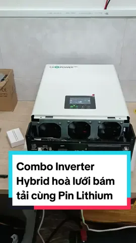 Combo Inverter Hybrid Luxpower 5KW SNA5000 kèm Pin Lithium 12V 100Ah - Bảo hành đến 5 năm - Tính năng Inverter: Hoà lưới, Bám tải, Lưu trữ dự phòng #Inverter_luxpower #Pin_Lithium #Điện_mặt_trời #dakiatech 