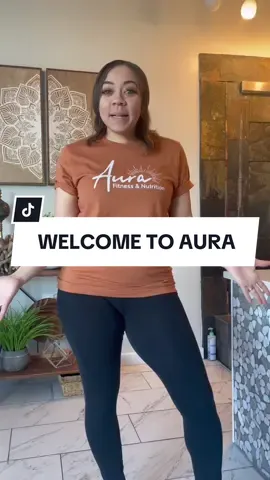 🧡 WELCOME TO AURA 🧡 Your weekly dose of good vibes and good energy! If you’re looking for that place to get you in the right mindset to conquer your goals, then come join us for class and see for yourself! . . . #aurafitnessandnutrition #aurafitclub #dancefitness #yogafusion #fitnessclass #cardio #workout #dancefit #nutrition #happyandhealthy #community #fitnesscoach #wellnesscoach #goodvibesonly #thenestabq 