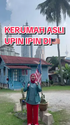 RUMAH ASLI UPIN-IPIN (RUMAH BIRU) DI MALAYSIA🇲🇾 #jalanjalanasrinda #malaysiatiktok 