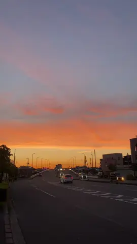 今日の自分へのご褒美みたい。 #sunset  #sky  #japan 