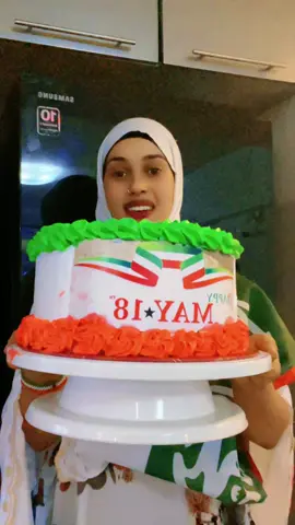 @Hana cake🎂👩🏼‍🍳 thank you so much 🫶👸🏻💚🤍❤️#somalilander💚🤍❤️💉 #18may💚🤍❤️ #team27 #🥰 