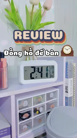 Đồng hồ led decor siu iuuuu 💡 #xh #decorbanhoc #review #unboxing #unbox #donghodeban #dongholed #dongho 
