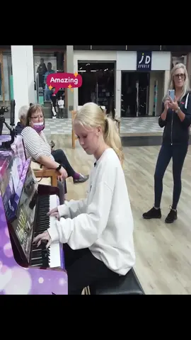 She Asked - Do You Play - Leads to You Are The Reason Piano Duet #music #piano #pianocover #public #csnpiano 