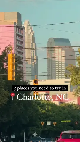 5 places you need to try in 📍Charlotte, NC! ✨ follow me for more NC/SC gems 🥰 #visitnc #cltnc #704 #charlotte #cltfood #ctlfoodie #northcarolina #travel #charlotterestaurants