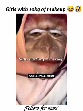 Girls vs boys makeup 😂😂 #pagal_wale_meme #funnyvideos #new_trending #foryoupage #viwesproblem😭 