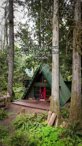 This is “Bobos Bungalow” close to Mount Rainier National Park! Find it on Airbnb 🤍 #airbnbfinds #nature #cabininthewoods #mountaingirl #traveltok #bestof #pnw @Bobo’s Bungalow 