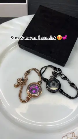 Sun and moon bracelet 💞 #couplegoals #bracelet #couple #couplebracelet #Love 