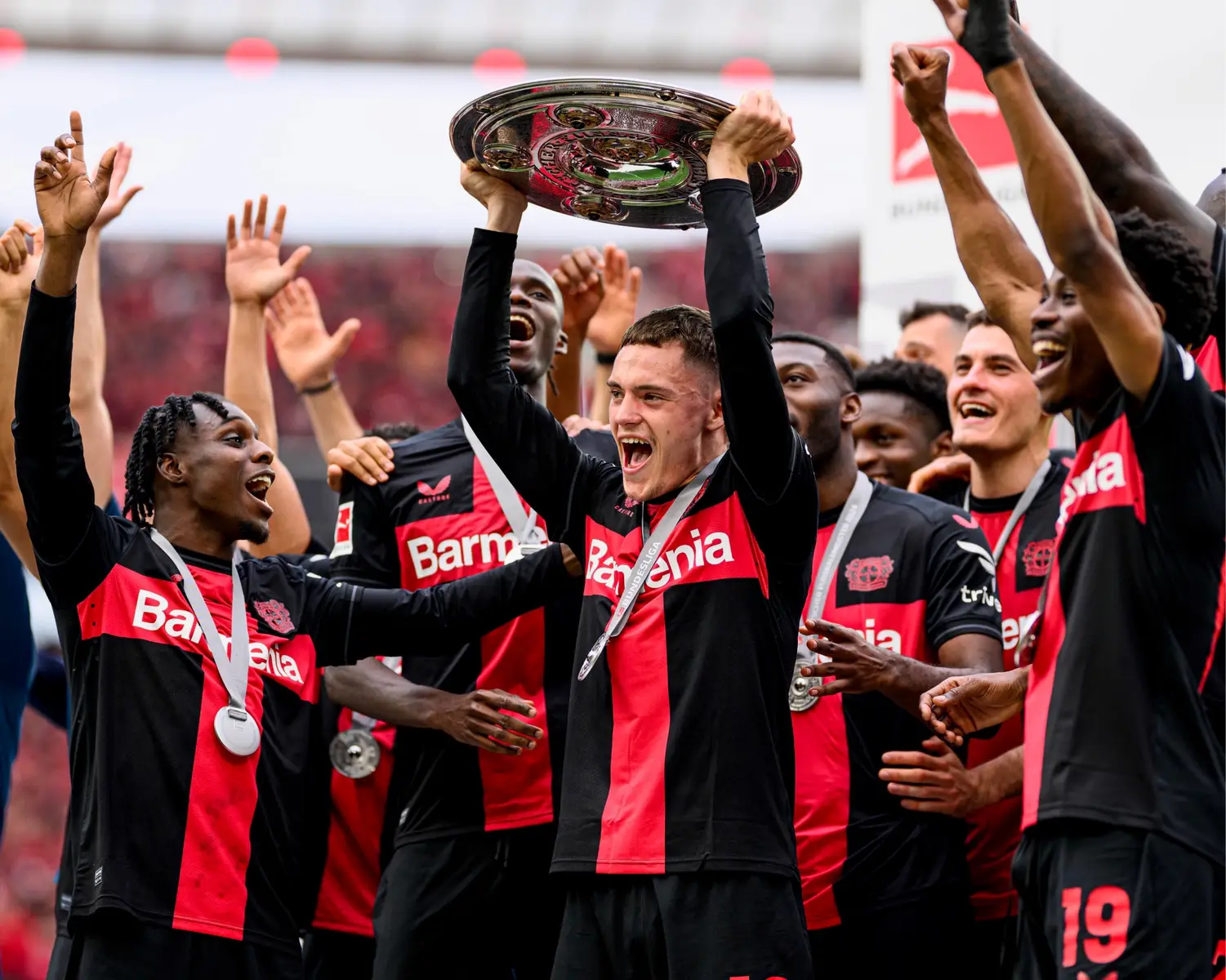 🙌❤️ Deutscher Meister 23/24 @bayer04 #meister #wirtz