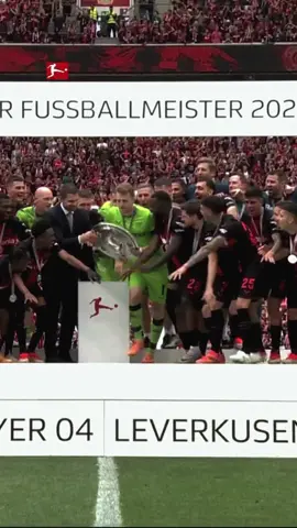 Champions Bayer Leverkusen 🏆✨ Bundesliga 23/24 ❤🖤 #bayerleverkusen #bayer04 #fyp #bundesliga #xabialonso #CapCut 