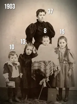 Delvina Dahlheimer (1888 - 2002) and her family #fyp #foryoupage #supercentenarian #100yearsold 