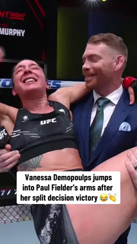 Not a Vanessa Demopoulos win without this celebration 👏 #vanessademopoulos #UFC #mma #ufcevent 