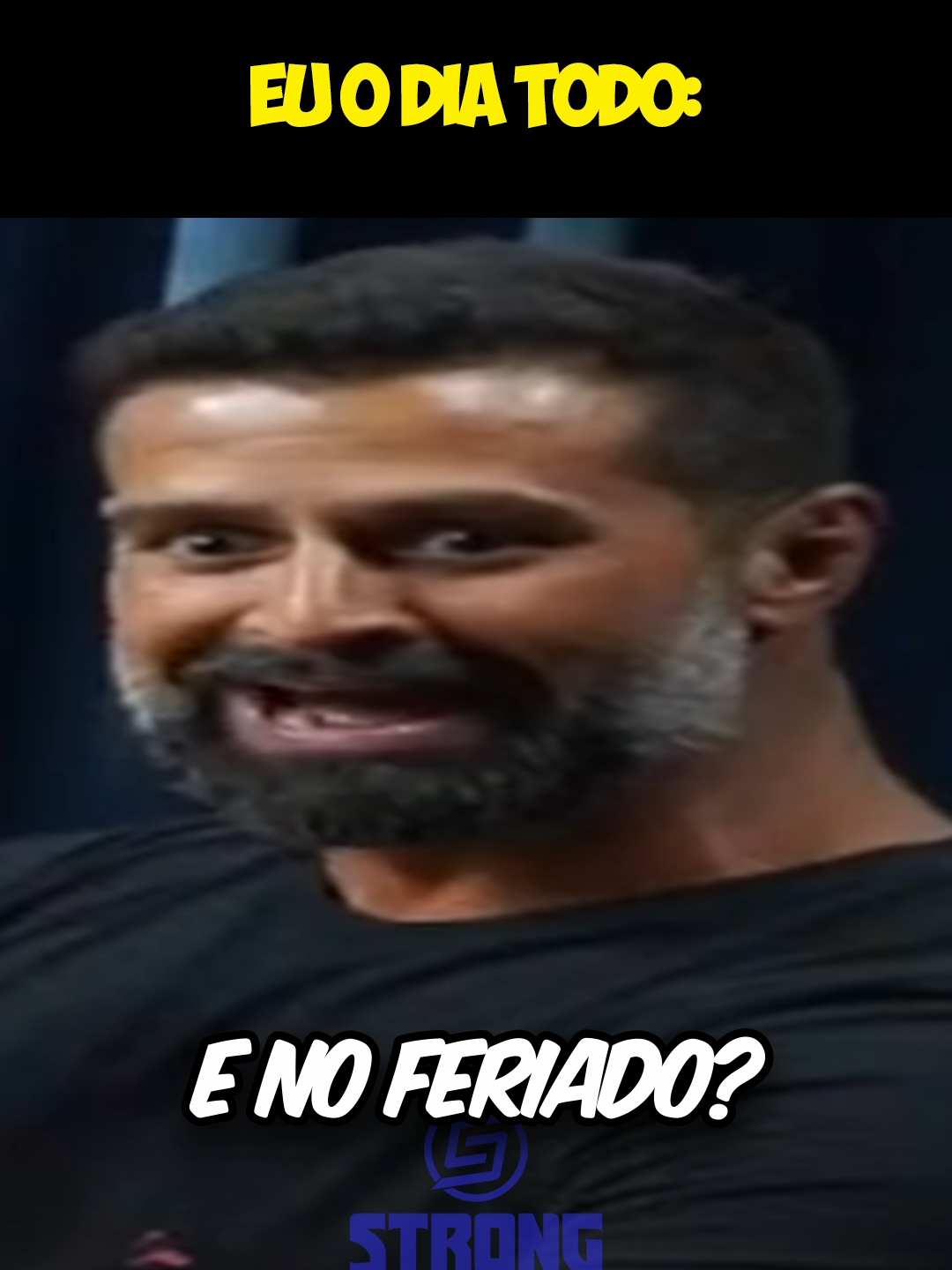 Pré treino depois do treino num pode ser possível! KKKKKK