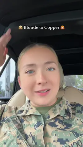 NEW HAIR WOO 👩🏻‍🦰🎀💅 #usmc #marines #marinecorps #femalemarine #military #miltok #miltokcommunity #militarytiktok #militarylife #militaryhair #cowboycopper #fyp #foryou