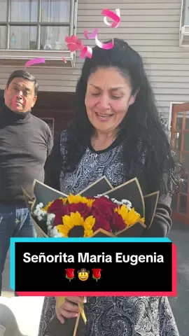Sorpresa a la señorita Maria Eugenia🤠🌹 #floreselpatronchile #🇨🇱 #floreselpatronchile🇨🇱 #chile #lemandafloreselpatron #fyp 