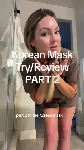 PART 2! Ok, im sold. Will be re-buying. Check it out  #facemask #koreanfacemask #collagen #antiwrinkle #finelines #aging #hydrating #beautytips @cocomintbeauty 