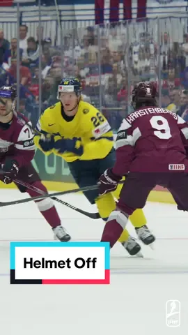Thats one way to take your helmet off. #mensworlds #hockey #icehockey #sweden #latvia #rasmusdahlin #NHL #hockeygame #bloopers #hockeyplayer #hockeyplayers #hockeygame #checking #hockeytiktoks #equipment #highlights #hockeyhighlights #fyp 