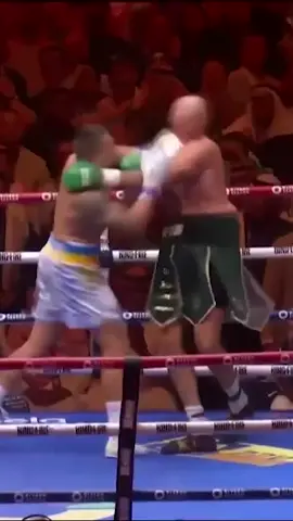 The punch that changed it all😳 #FuryUsyk #TysonFury #OleksandrUsyk