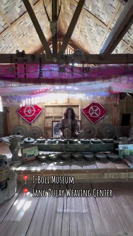 I met an actual Datu! Datu Bao Baay, who used to be the vice mayor of Lake Sebu. He set up the T’boli Museum to preserve their heritage and create a space for cultural learning. I learned so much from him about the Kulintangs that were prominently displayed inside. 😃🪕🎶 I also visited the home of our national artist, Lang Dulay, in its temporary location, where I got to see some of the steps in the T’nalak weaving process. One of them is called Melek Kedungon, which is where they select the abaca fibers that will be used. I hope I can come back sometime soon, and I hope the main site of the weaving center is fully renovated by then, so I can see all 23 steps of the T’nalak weaving process! 🤞🏻🪡🧵 #tbolimuseum #langdulay #lakesebu #southcotabato #soxisnext #soccsksargen #project82ph #pinasmuna #tboli #tnalak 