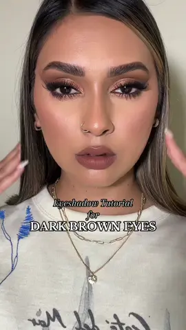 This eyemakeup compliments my dark brown eyes beautifully!! What do we think? . . @Morphe Cosmetics - Champagne Glow Palette  Persona -  24Hr Plum Eyeliner  @Laura Mercier - Caviar Stick Eyeliner @Anastasia Beverly Hills - Lash Sculpt Mascara @ArdellBeauty - Insta Lift (Wishful) #makeupforbrowneyes #browneyesmakeup #eyeshadowtutorial #makeupforbeginners #makeup 