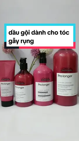 Cặp dầu gội dành cho tóc gẫy rụng loreal pro longer #myphamtocluxury #myphamtocluxury1 #lorealprofessionnel #prolonger 