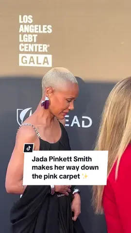 Actress @Jada Pinkett Smith has arrived at the 2024 Los Angeles LGBT Center Gala ✨