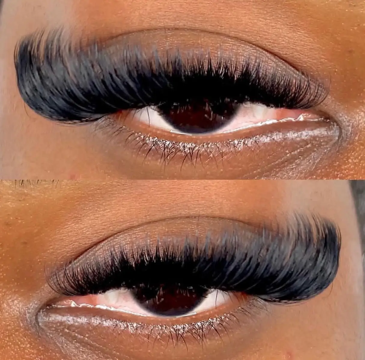 How to create this beautiful eyeliner cateye lash set  Lash length: 11-20 Curls: Cc & D Diameter: 0.05 Style: Cateye Type: Volume set In details: you have to bath the eyelash with a lash shampoo, rinse and dry. Then you go ahead to place your eyepatch, use a tape to seal those undereye lashes to avoid stickiness. Apply your superbonder, dry and raise the eyelid area with a tape to make the lashes visible and to make your work faster. Map the lash with a marker on the eye patch Wear your glue ring, drop some glue Pick up your tweezer and isolator, then get to work  Start from any side of the eyes that you want, but make sure you isolate before you place your fan. Isolation helps the lash to look natural, beautiful and unique.  After lashing, remove the tapes, wipe the taped areas  Go ahead to apply a super bonder, now you can take pictures of your work 👏🏼 well done, you did it 💐 #lashextensions #lashtutorial #lashtips #lashartist #lashtech #lashtraining #beginnerlashtech #beginnerlashtechtips #lashmapping #cateye #volume #cateyevolumelashes 