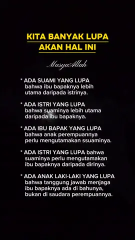 kita banyak lupa dengan hal ini. #bismillah #lupa #masukberanda  #lewatberanda #fypviral #fyp 