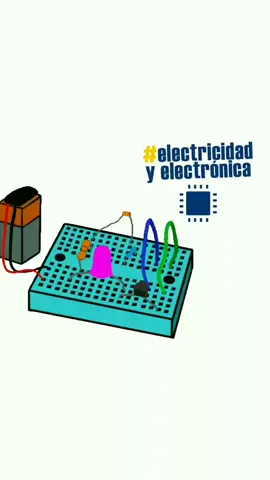 Circuito Detector de ☻️scuridad LDR 💡🤲🔋Protoboard Proyects👨‍💻#electronicabasica #protoboardprojects #transistorbc547 #bateria9v #proyectoselectronica #luznocturna #ldr 