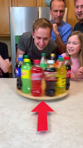 Soda Spinner Roulette 😋 #game #challenge #soda #family 
