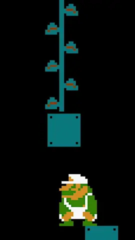 The LONG BEANSTALK in Super Mario Bros. (NES)!! #supermario #supermariobros #nintendo #nes #nso #gaming #videogames #retrogaming #GamingTips #howto #shorts #supergamingsecrets #famicom #tricks #easteregg #eastereggs #nintendogames #doogtoons 